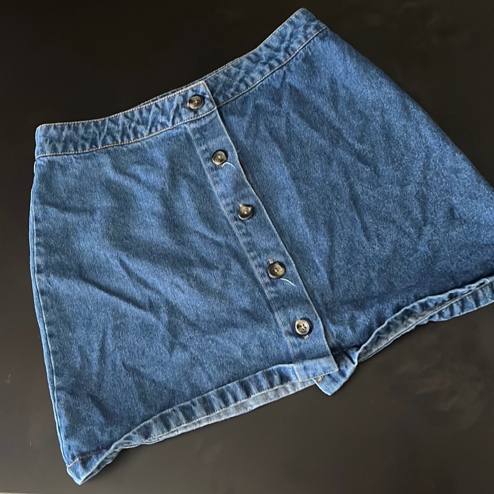 Forever 21 High waisted denim skirt